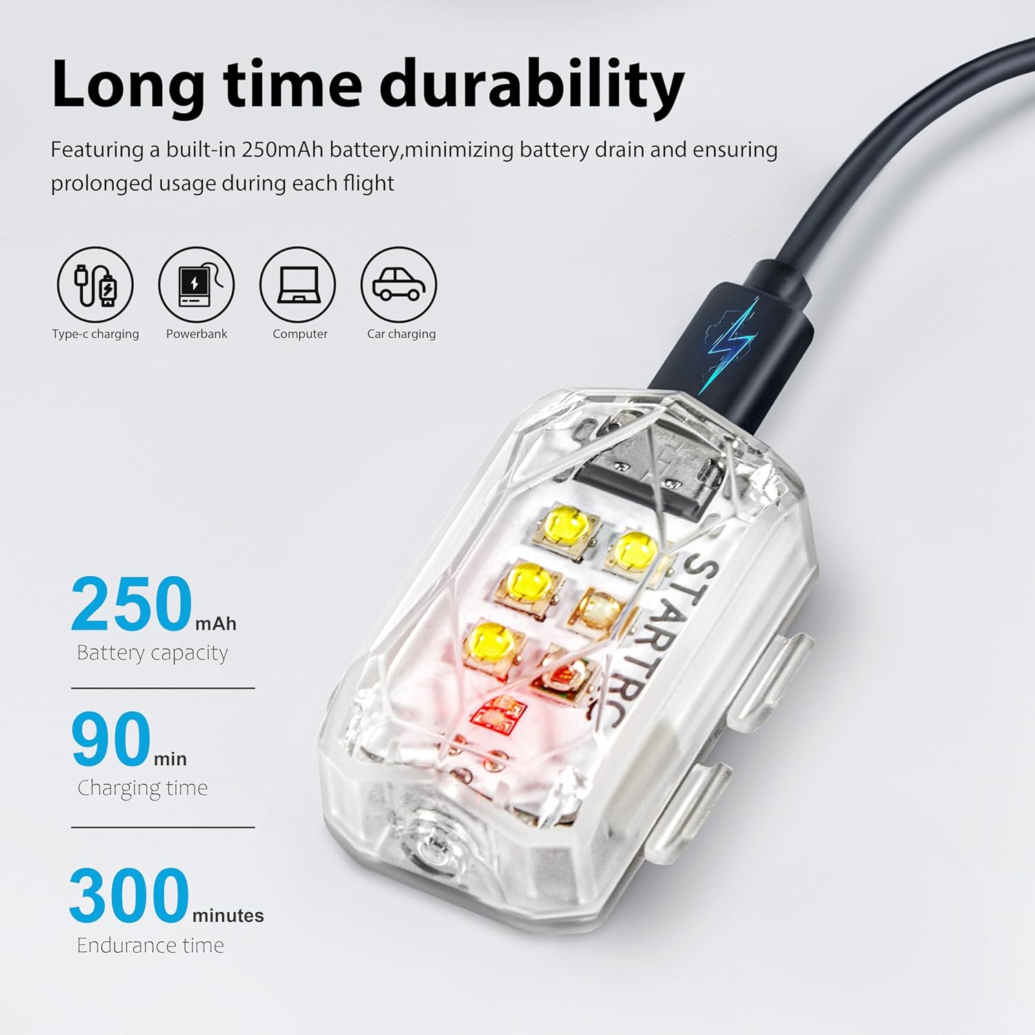 STARTRC Drone Strobe Light Ant - Drone Strobe Light 评论和价格