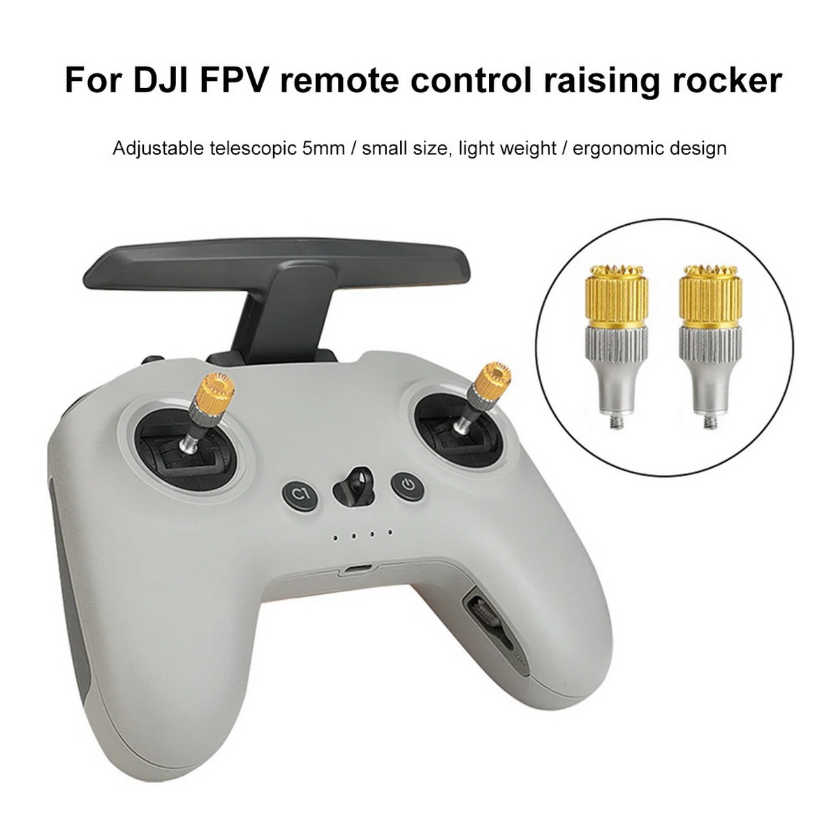 2PCS FPV Remote Controller Rad - Drone Control Stick 评论和价格