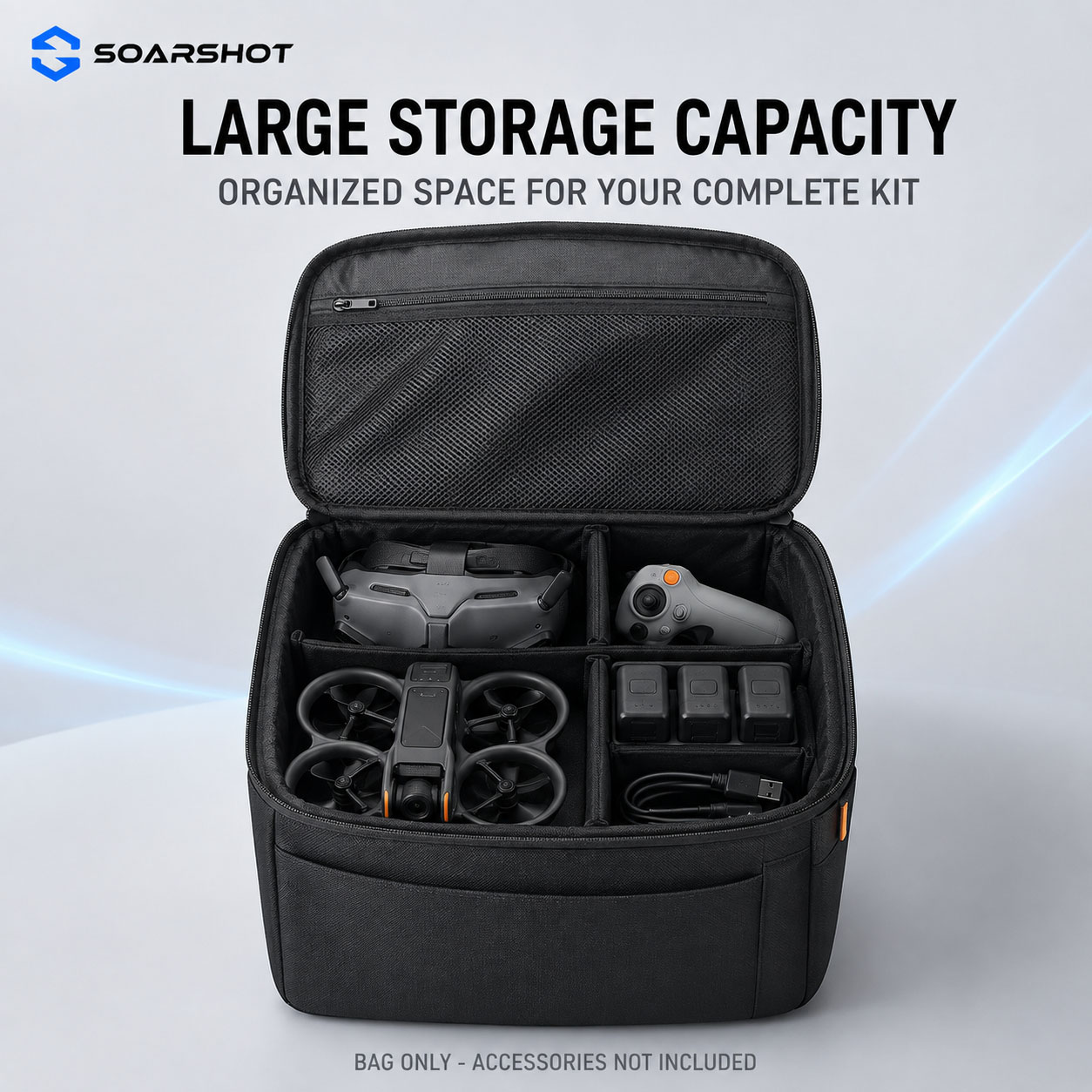 SOARSHOT Carrying Case for DJI - Drone Carrying Case 评论和价格